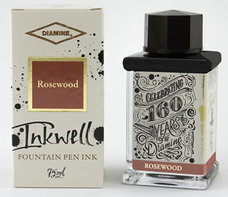 Diamine 160th Anniversary 75ml Ink Bottle - Rosewood